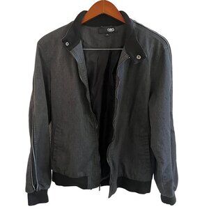 GBG Guess‎ Los Angeles Mens Gary Medium Bomber Jacket Full Zip Up Lined